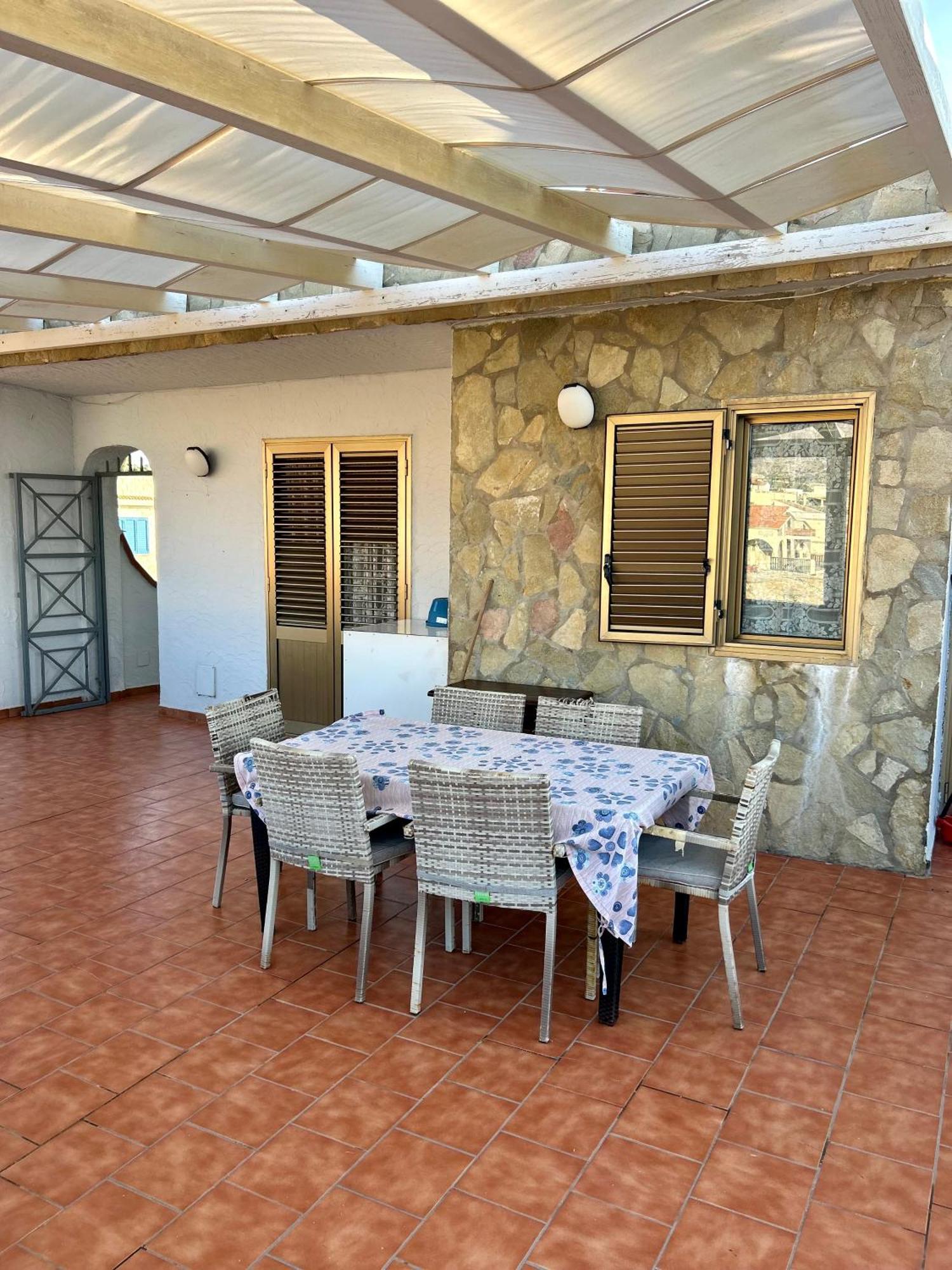 Вилла Casa Vacanza Barbera - In Riva Al Mare Траппето Экстерьер фото